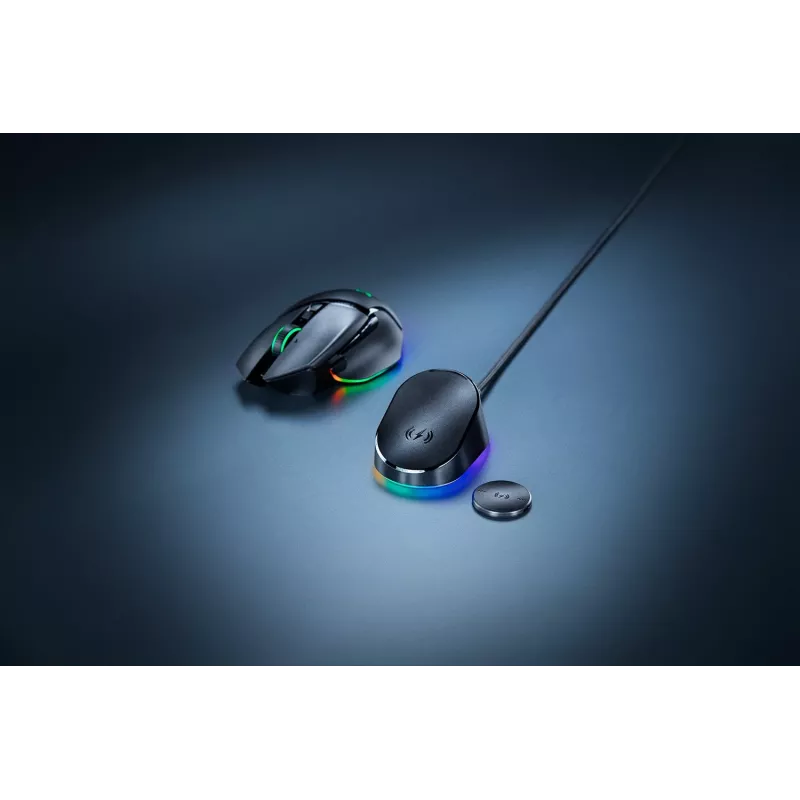 Razer pelių dokas Pro su belaidžiu įkrovimo diskeliu