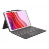 Klaviatūrinis dėklas Logitech Combo Touch QWERTZ vokiškas Smart Connector Graphite