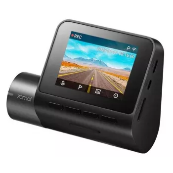 Automobilinis vaizdo registratorius 70mai A200 DVR — Full HD 1920x1080, 130° plačiakampis, 60 kadrų/s, naktinis režimas, 2 colių IPS ekranas, ciklinis įrašymas, G-sensorius, microSD iki 128GB