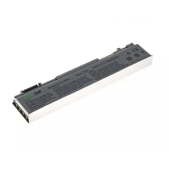 Nešiojamojo kompiuterio baterija Green Cell DE09, skirta DELL Latitude E6400 E6410 E6500, Li‑Jonų 4400 mAh, 11,1 V, 6 elementų, sidabrinė