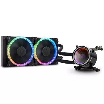 Vandens aušintuvas procesoriui BitsPower Cyclops 240 – juodas/sidabrinis, 240 mm radiatorius