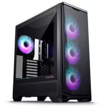 PHANTEKS Eclipse G400A PC korpusas + Glacier M25 Gen2 AiO skysčio aušinimo sistema - juoda