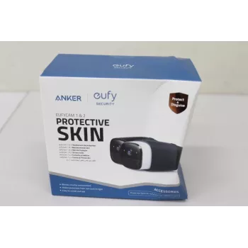 Silicinės apsauginės dangos rinkinys Anker Eufy 2 juodos spalvos, skirtos EufyCam ir EufyCam 2