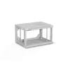 ALANTEC Racko spinta 19 inch 6U 600x450, pilka, FLAT PACK