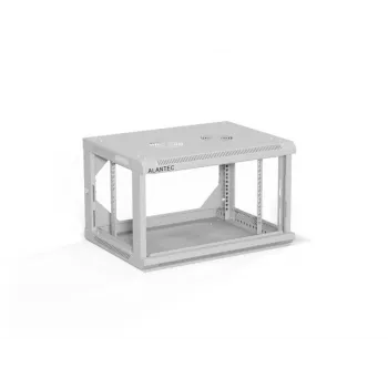 ALANTEC Racko spinta 19 inch 6U 600x450, pilka, FLAT PACK