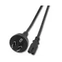 Microconnect PE030718AUSTRALIA maitinimo laidas juodas 1.8 m C7 jungtis