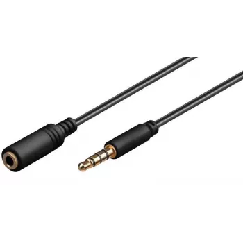 Microconnect IPOD006B garso ilginimo laidas 5 m 3,5 mm juodas