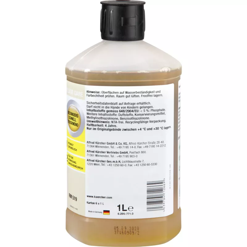 Kärcher RM519 Fast Dry Liquid valiklis kilimams, universalus 1000 ml