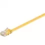 Tinklo kabelis Goobay RJ-45 CAT6 1m geltonas U/UTP