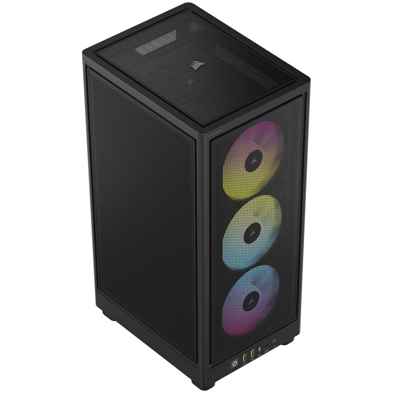 Corsair 2000D RGB AIRFLOW Mini-ITX korpusas juodas