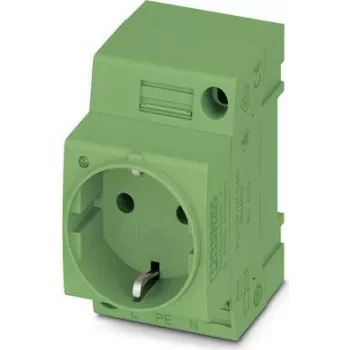 „Phoenix Contact“ Stedose skirta DIN bėgiui EO-CF/UT/LED/GN, 1 vnt.