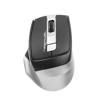Belaidė pelė A4Tech FB35 (46717) – Bluetooth + 2,4 GHz, 2000 DPI, 6 mygtukai, pilka