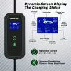 Qoltec Mobile EV Car Charger nešiojamas elektromobilio įkroviklis 2in1 Type2 | 3.5kW | 230V | Wi-Fi | LCD | 5m