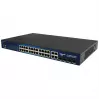 Valdomas jungiklis ALLNET ALL-SG8428V2PM 24 prievadai Gigabit Ethernet PoE