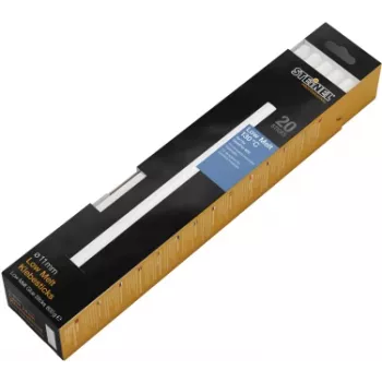 Lipnūs klijų lazdelės Steinel 70120, žemos lydymosi temperatūros, 20 vnt., 600 g