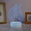 Manta SNL116RGB RGB 3D arklio dekoratyvinė LED lempa