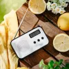 Nešiojamas skaitmeninis radijas Adler AD 1907 – AM/FM, skaitmeninis imtuvas, žadintuvas, USB-C, 600 mAh baterija, LCD, 20 išankstinių stočių, teleskopinė antena