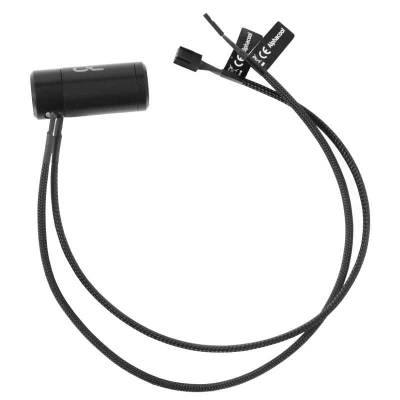 Srauto indikatorius Alphacool 17558 Acetal Juodas 58mm
