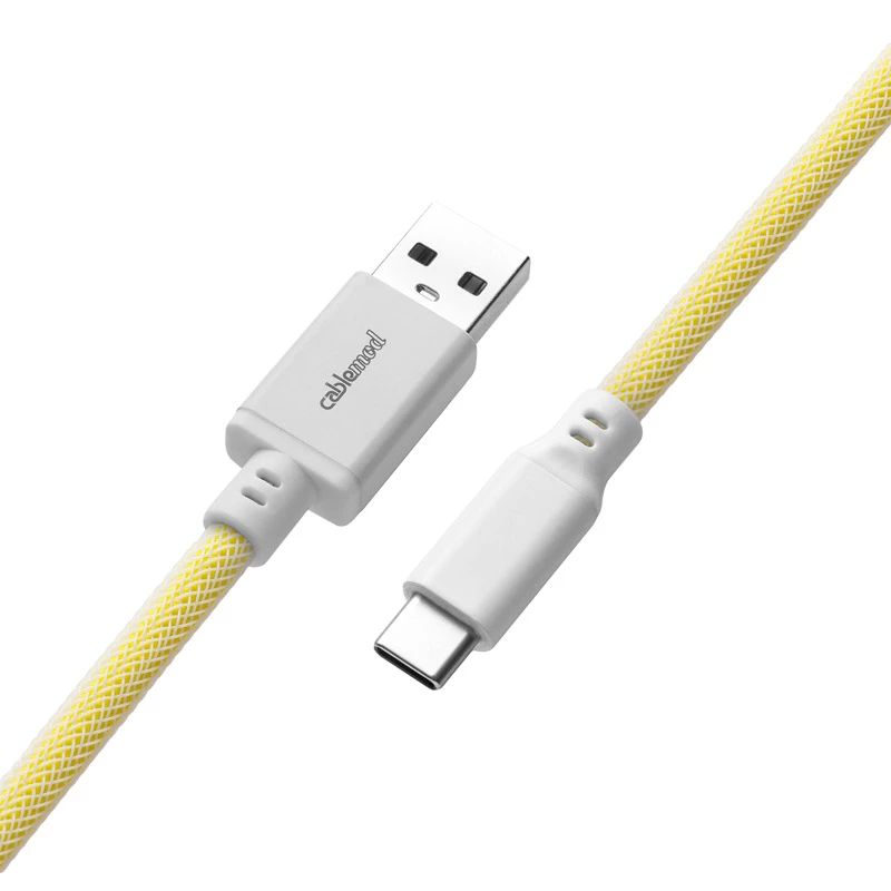 Cablemod CM-CKCA-CW-YW150YW-R USB laidas 1,5 m USB A USB C geltonas (CM-CKCA-CW-YW150YW-R)