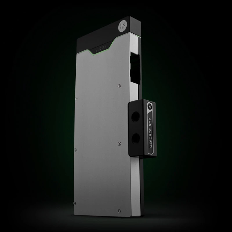 Vandens bloko galinė plokštė EK Water Blocks EK-Quantum Vector² RE RTX 3080/90 Aliuminis Sidabrinė