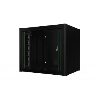 Lanview 48,30 cm (19 inch) 9U sieninis stovas W=600 mm D=450 mm (RWM09U45BL)