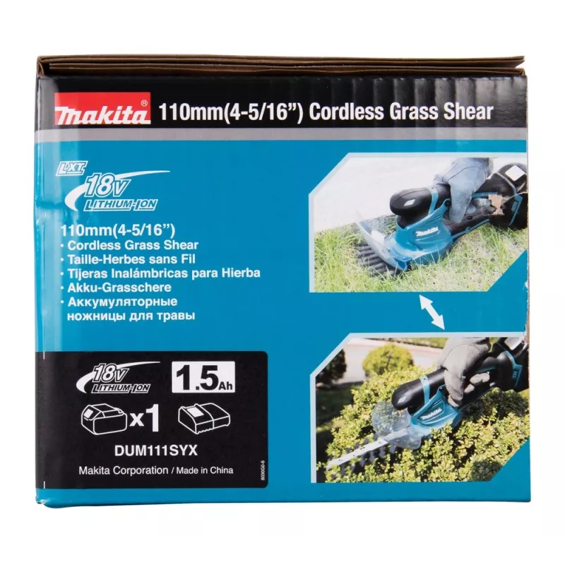 Žoliapjovė / vielinis pjūklas Makita DUM111SYX 27 W akumuliatorinė Juoda, Mėlyna