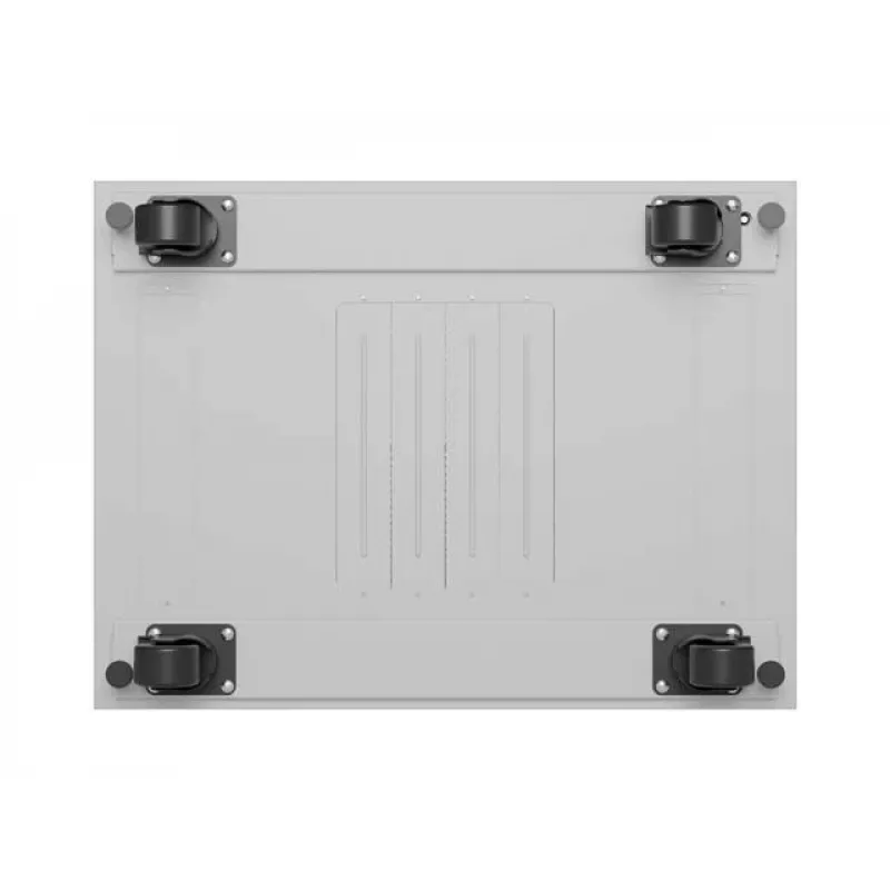 19 colių 32U LANBERG stovimas serverio spintos korpusas 600×800 mm pilkas su stiklinėmis durelėmis ir LCD (Flat Pack)