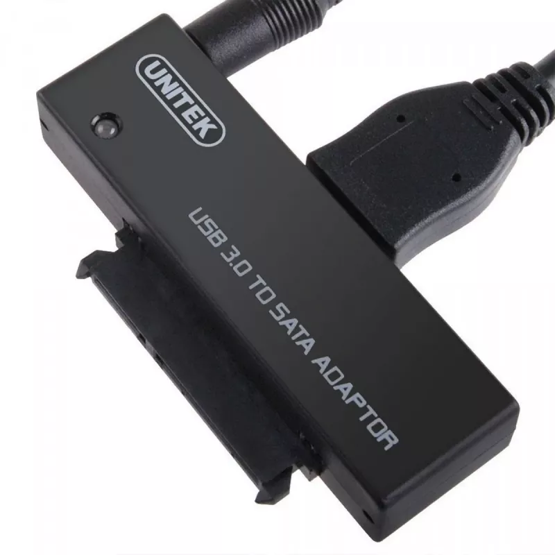 Sąsajos plokštė Unitek Y-1039, su USB laidu, 5 Gbit/s, juoda, plug-and-play