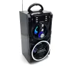 Nešiojamas stereo garsiakalbis Media-Tech PARTYBOX BT MT3150 Juodas