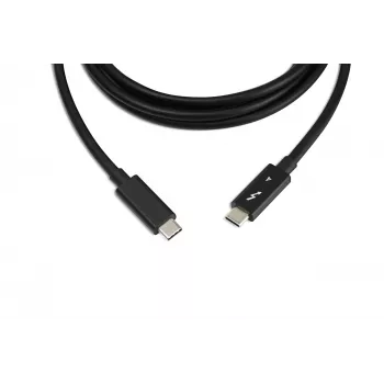 Thunderbolt kabelis Lenovo 4Z51A40455 — 2 m, 40 Gbit/s, kištukas–kištukas, juodas