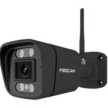 Foscam V8P lauko belaidė WiFi kulkinė IP kamera — juoda, 1080P, naktinis matymas