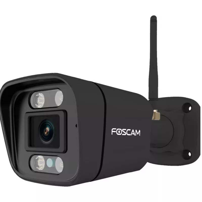 Foscam V8P lauko belaidė WiFi kulkinė IP kamera — juoda, 1080P, naktinis matymas