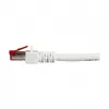 EFB-Elektronik RJ45 kištukinis laidas Cat.6 S/FTP LSZH Baltas 0,15m (K5518.0,15)