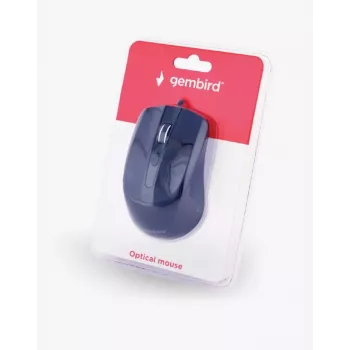 Gembird MUS-4B-01 pelė ambidekstrinė USB Type-A optinė 1200 DPI