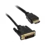 Vaizdo kabelio adapteris Akasa AK-CBHD06-20BK 2m DVI-D HDMI Juoda