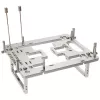Mini benchtable korpusas Streacom BC1 Mini V2 sidabrinis – atviro rėmo važiuoklė