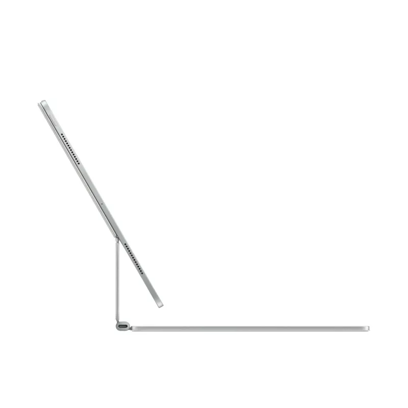 Apple Magic Keyboard iPad Pro 13 colių M4 vokiška QWERTZ balta su jutikliniu kilimėliu