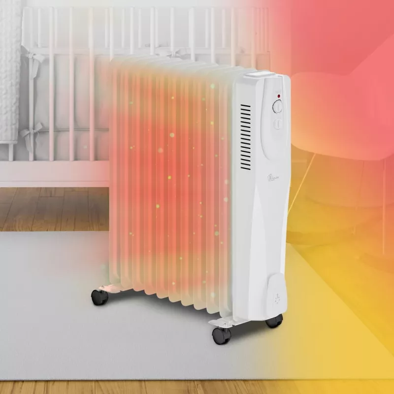 Extralink alyvinis radiatorius NY-25W1 2500W, 11 sekcijų