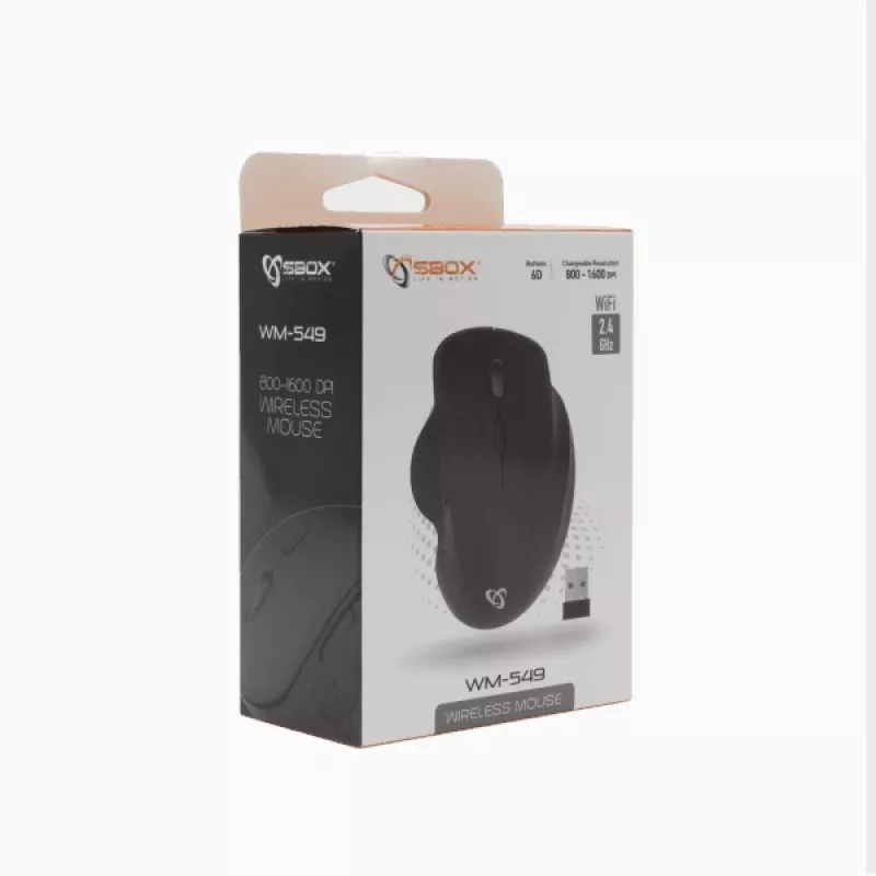 Sbox WM-549 Black – stalinė pelė