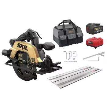Diskinis pjūklas BLACK & DECKER 3575DB 20V 1x4Ah su kreipiamuoju bėgeliu