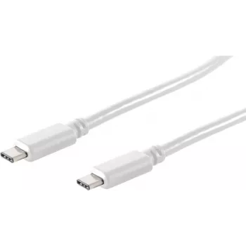 USB-C laidas ShiverPeaks 13-45156 USB 3.2 Gen 2 1,5 m baltas