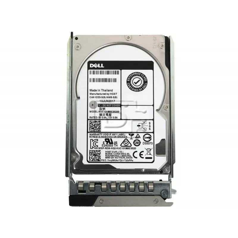 DELL 400-ATJL vidinis kietasis diskas 1,2 TB 10000 aps./min. 2,5 colio SAS