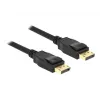 DeLOCK DisplayPort kabelis DisplayPort (kištukas) į DisplayPort (kištukas) 1,5 m 4K palaikymas juodas (85508)