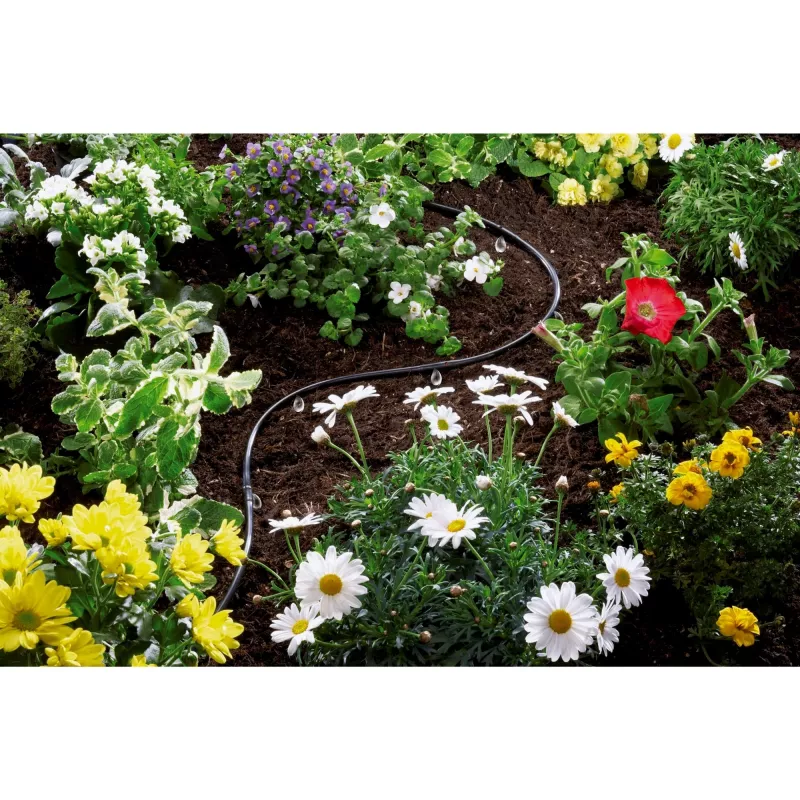 Sodo žarna Gardena 1362-20 15 m laistymo linija antžeminė juoda