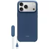 Beats iPhone 17 Pro Max dėklas su stoveliu ir MagSafe bei kameros valdymu – Bedrock Blue