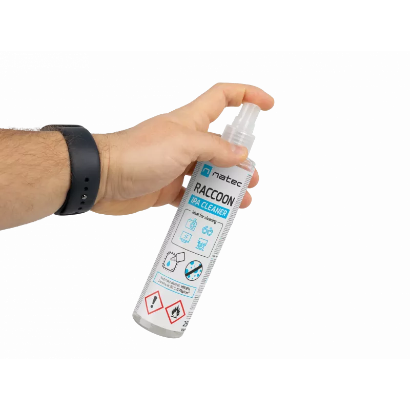 Izopropilo alkoholio purškalas NATEC Raccoon IPA Cleaner 250 ml — NATEC NSC-2450