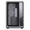 Korpusas Jonsbo X400, Midi-Tower ATX, grūdinto stiklo šoninis dangtelis, pilkas