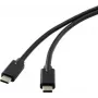 Renkforce RF-4531576 USB-C laidas 2 m USB 3.2 Gen 2 (3.1 Gen 2) juodas (RF-4531576)