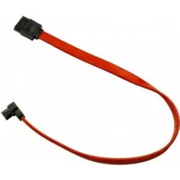 Inter-Tech SATA kabelis, Serial ATA 150/300/600, SATA-SATA, 50cm, 90° kištukas, fiksavimas (88885312)