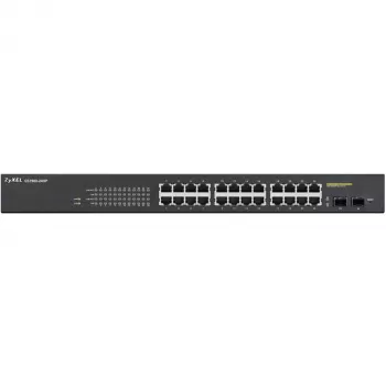 Zyxel GS1900-24HP valdomas Gigabit Ethernet (10/100/1000) 1U juodas